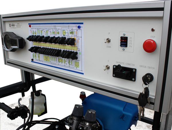 Educational Motorcycle Engine Trainer With A Fuel Injection System - Image 3