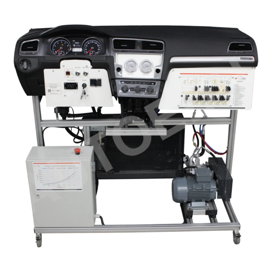 Dual Zone Air Conditioning And Climate Control Educational Trainer