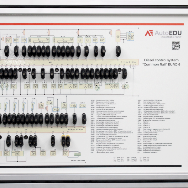 Educational Diesel Engine Trainer With Common Rail (CR) EURO 6 - Image 9