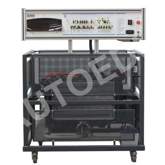 Educational Petrol Engine Trainer With Multipoint Injection System EURO 4/5