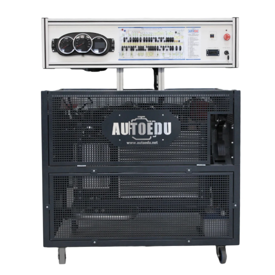 Educational Petrol Engine EURO6 With Direct Multipoint Injection System