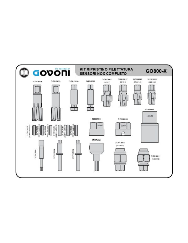 NOX Sensor Threads Repair Kit - Image 3