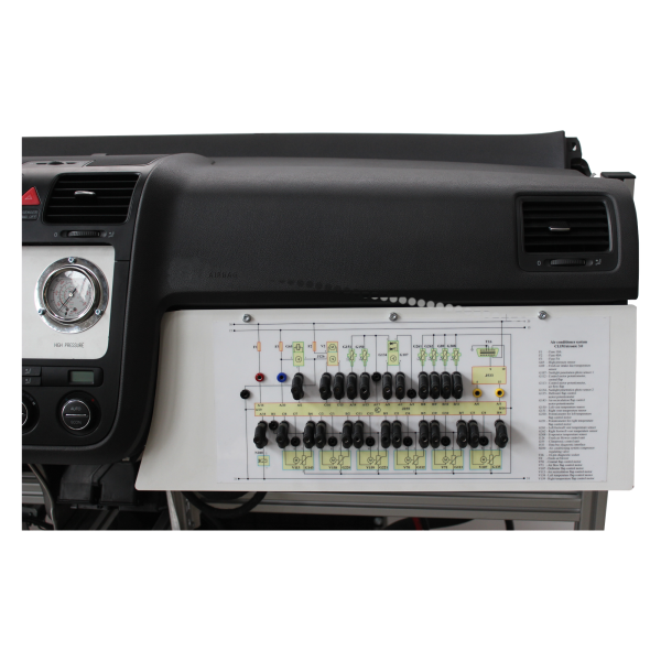 Dual Zone Air Conditioning And Climate Control Educational Trainer With Auxiliary Heater - Image 4