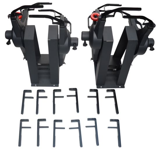 SmartSafe Wheel Aligner Three Point Wheel Clamps