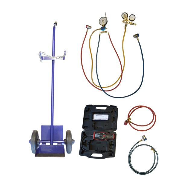 Nitrogen/Hydrogen Leak Test Kit Used