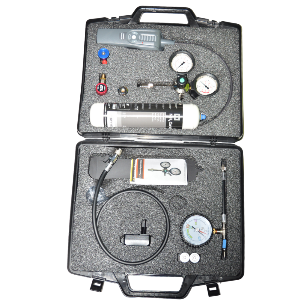 Nitrogen/Hydrogen R134A and R1234yf Leak Detection Kit From Errecom