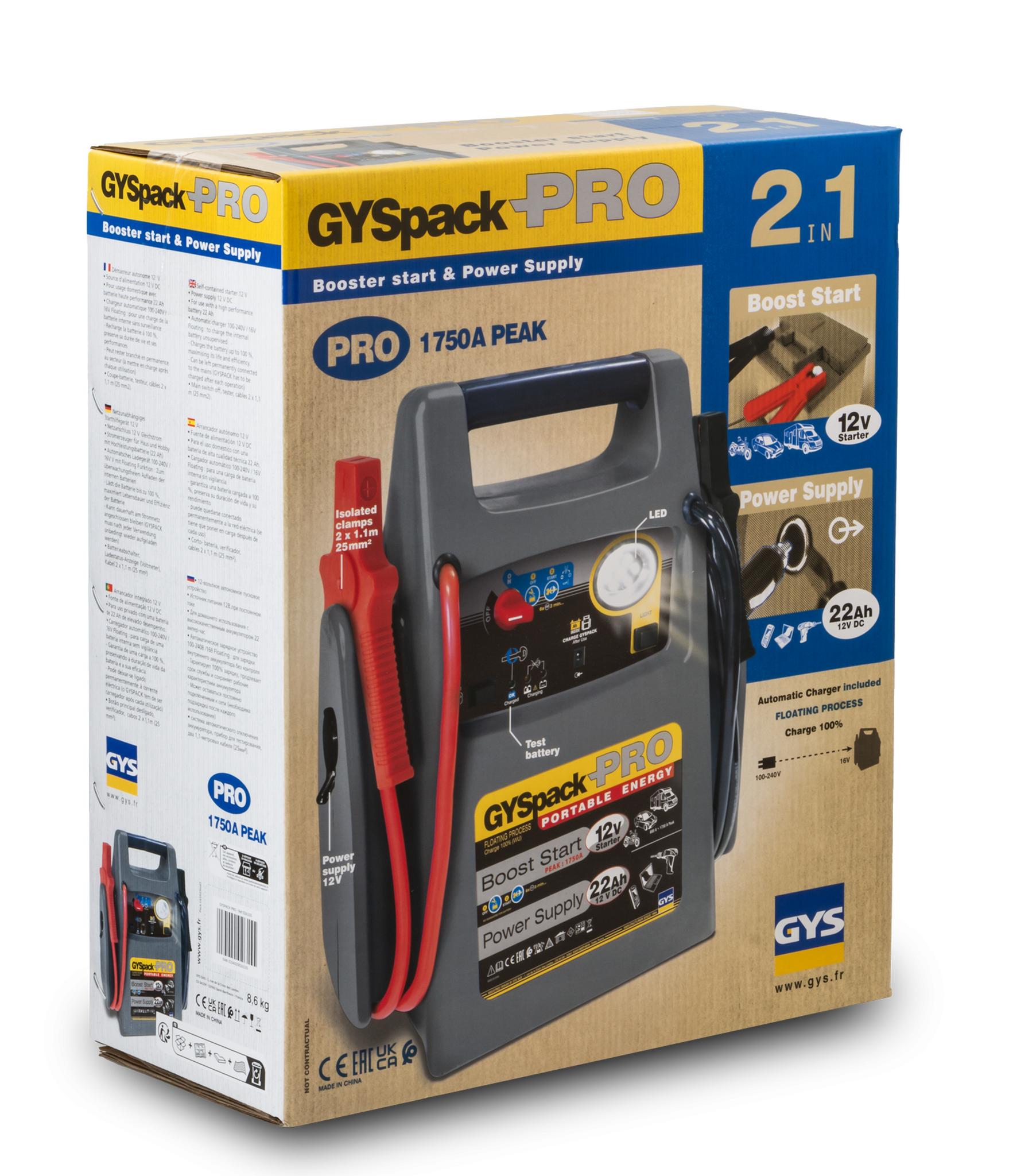 GYSPACK PRO 12 Volt Booster Pack - Image 9