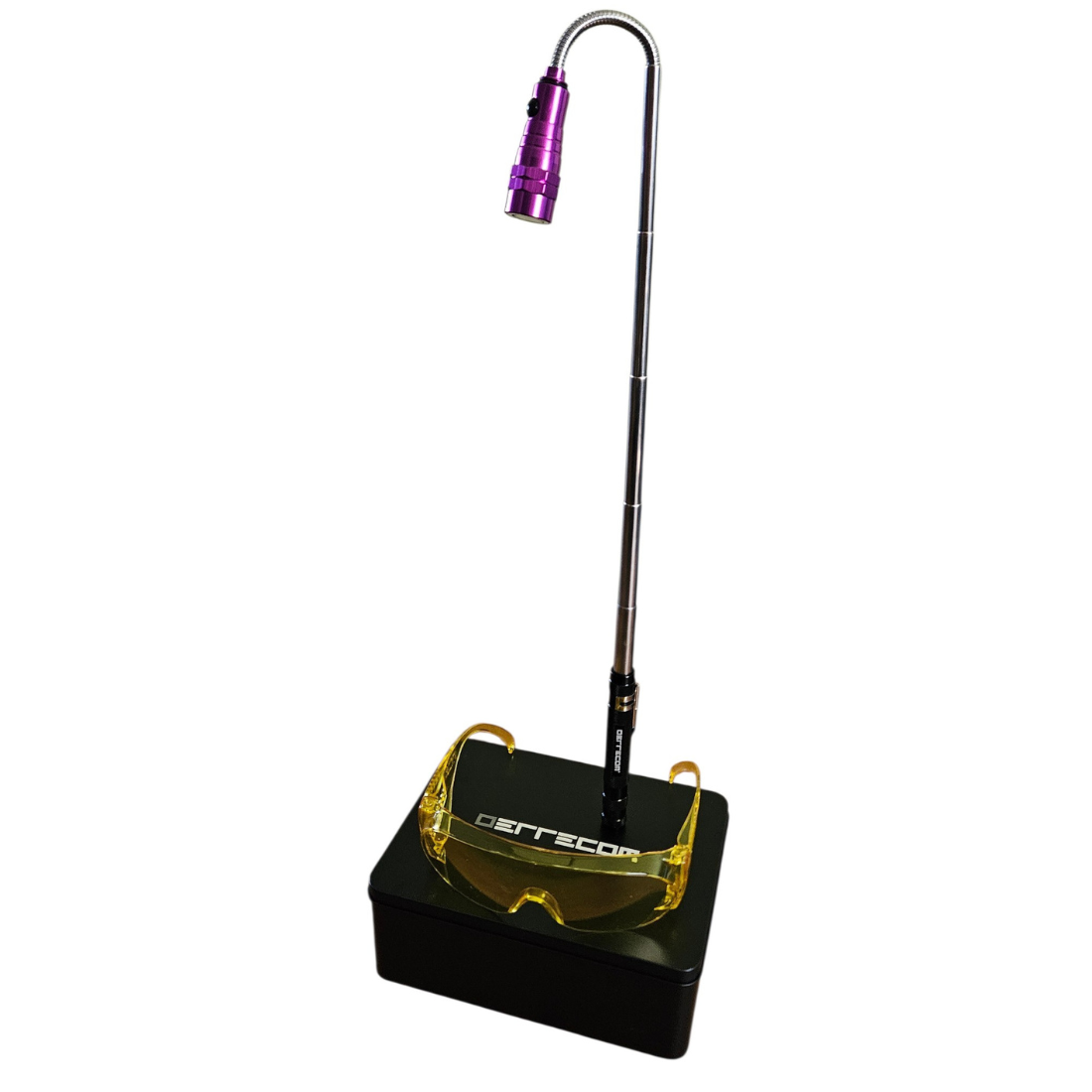 Telescopic UV Lamp With Flexible Head + UV Protection Goggles - Image 2